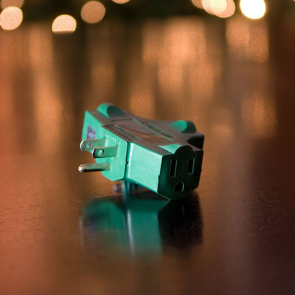 Adapters - Triple Tap Plug Adapter by Village Lighting Company